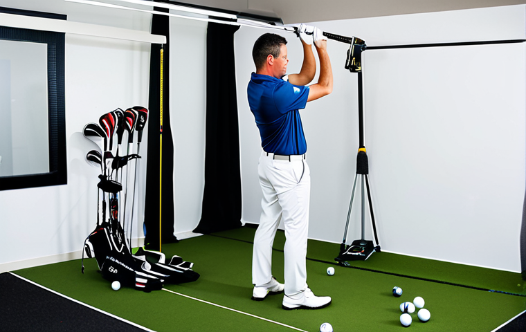 골프코치 실무에서 사용하는 장비와 도구 - Modern Golf Coaching**

"A professional golf coach, fully clothed in appropriate athletic wear, usin...