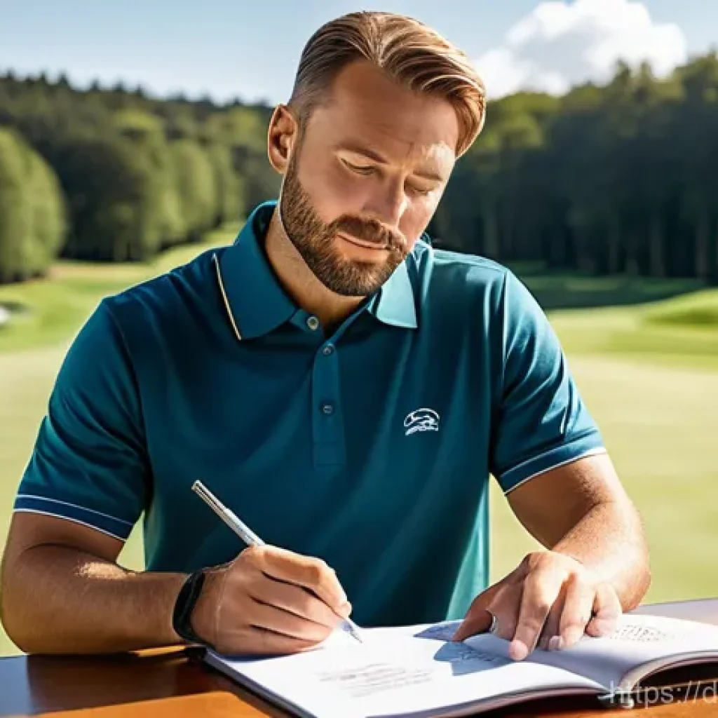 골프장과의 계약 협상 방법 - **Prompt 1: Strategic Golf Membership Negotiation**
"A well-dressed German man in his late 30s, ...